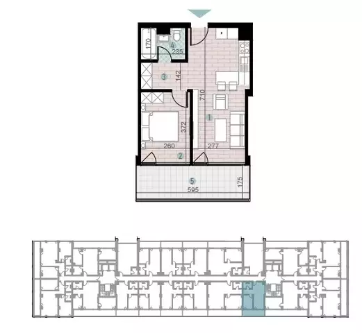 De vanzare apartament, o camera, in Cluj-Napoca, zona Someseni